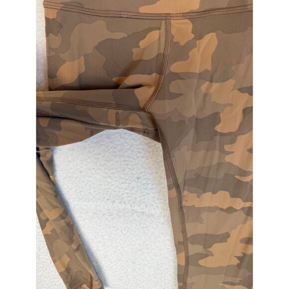 Lululemon Align Tight Leggings Brown Tan Camo Pattern 28" Womens 2 - Picture 4 of 5